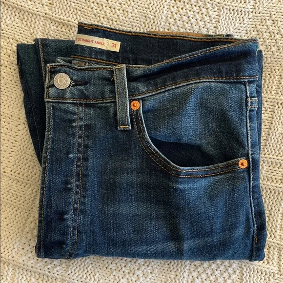 Levi's Ribcage Straight Ankle Women's Jeans Sz 31 - Picture 14 of 14